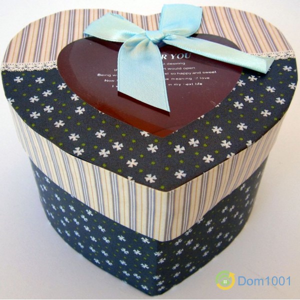 Кутия за подаръци сърце